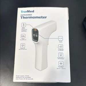 TruMed Infrared Thermometer in White
